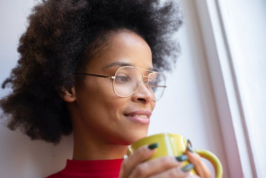 person enjoying a well-deserved break