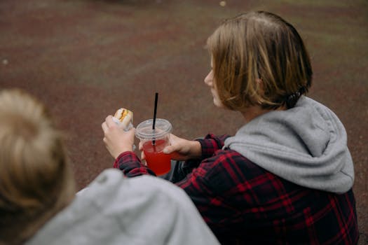 image of people enjoying a break outdoors