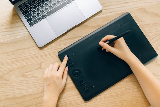 image of a happy remote worker enjoying their workspace